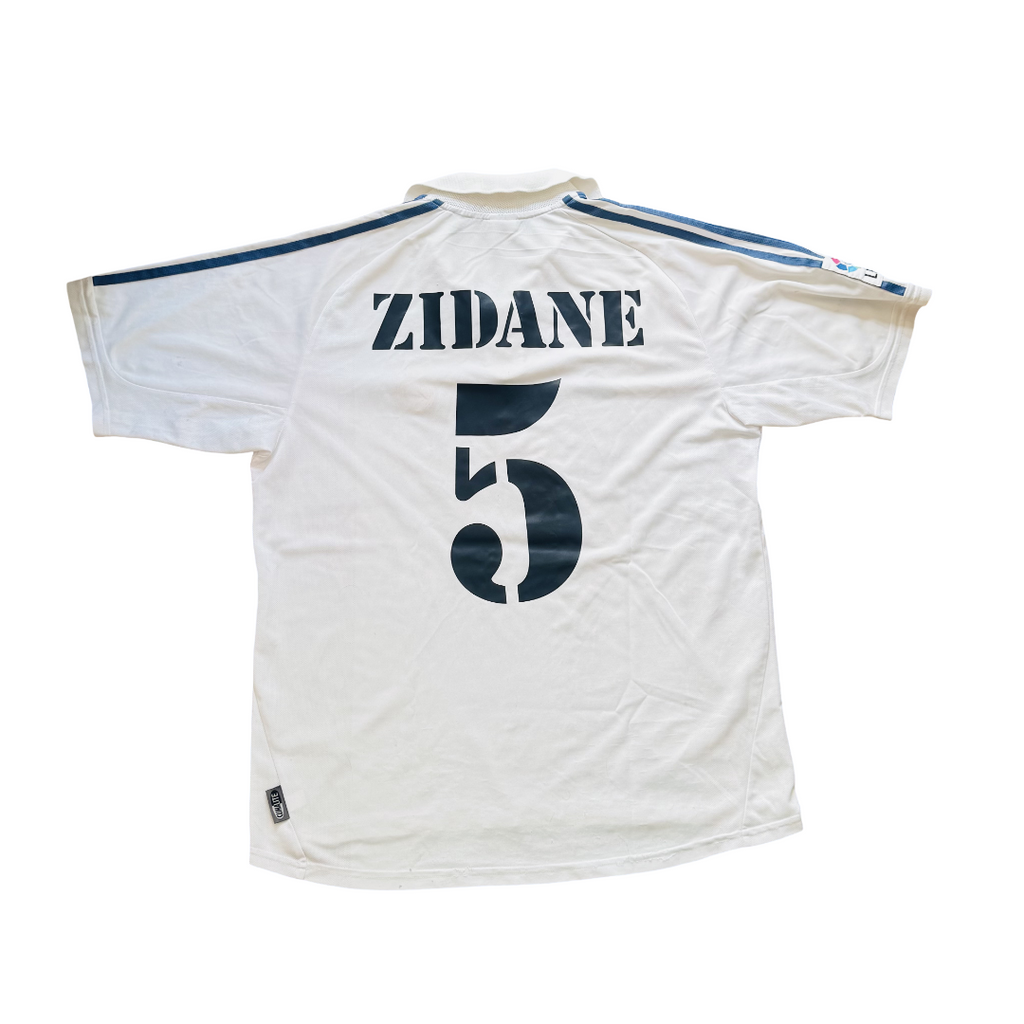 2001/02 Real Madrid Home Size L Zidane