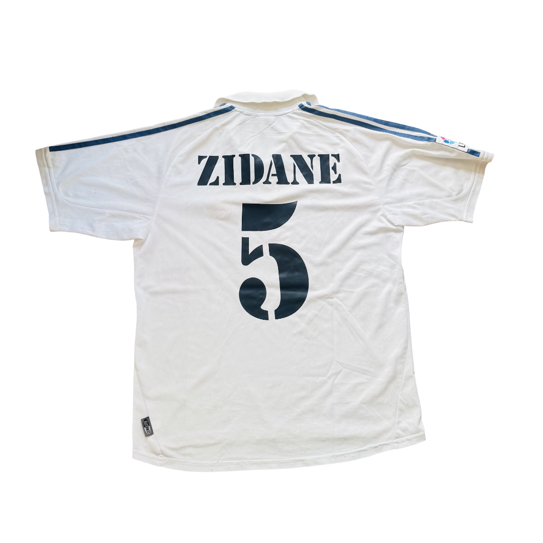 2001/02 Real Madrid Home Size L Zidane