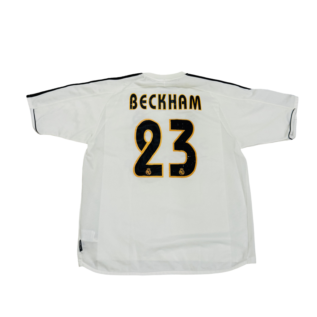 2003/04 Real Madrid Home Size M Beckham