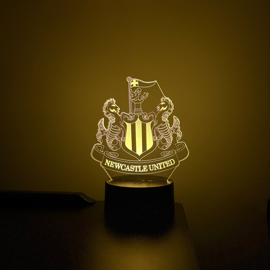 Newcastle United FC LED Lamp