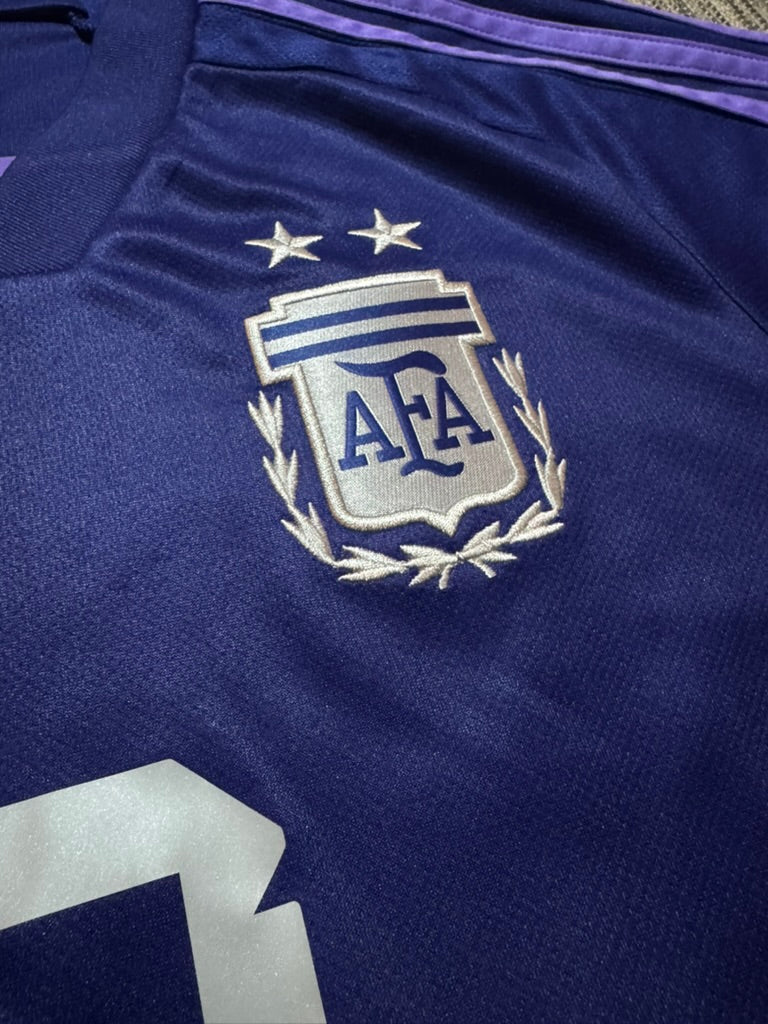 2022/23 Argentina Away Size S Messi - label detail