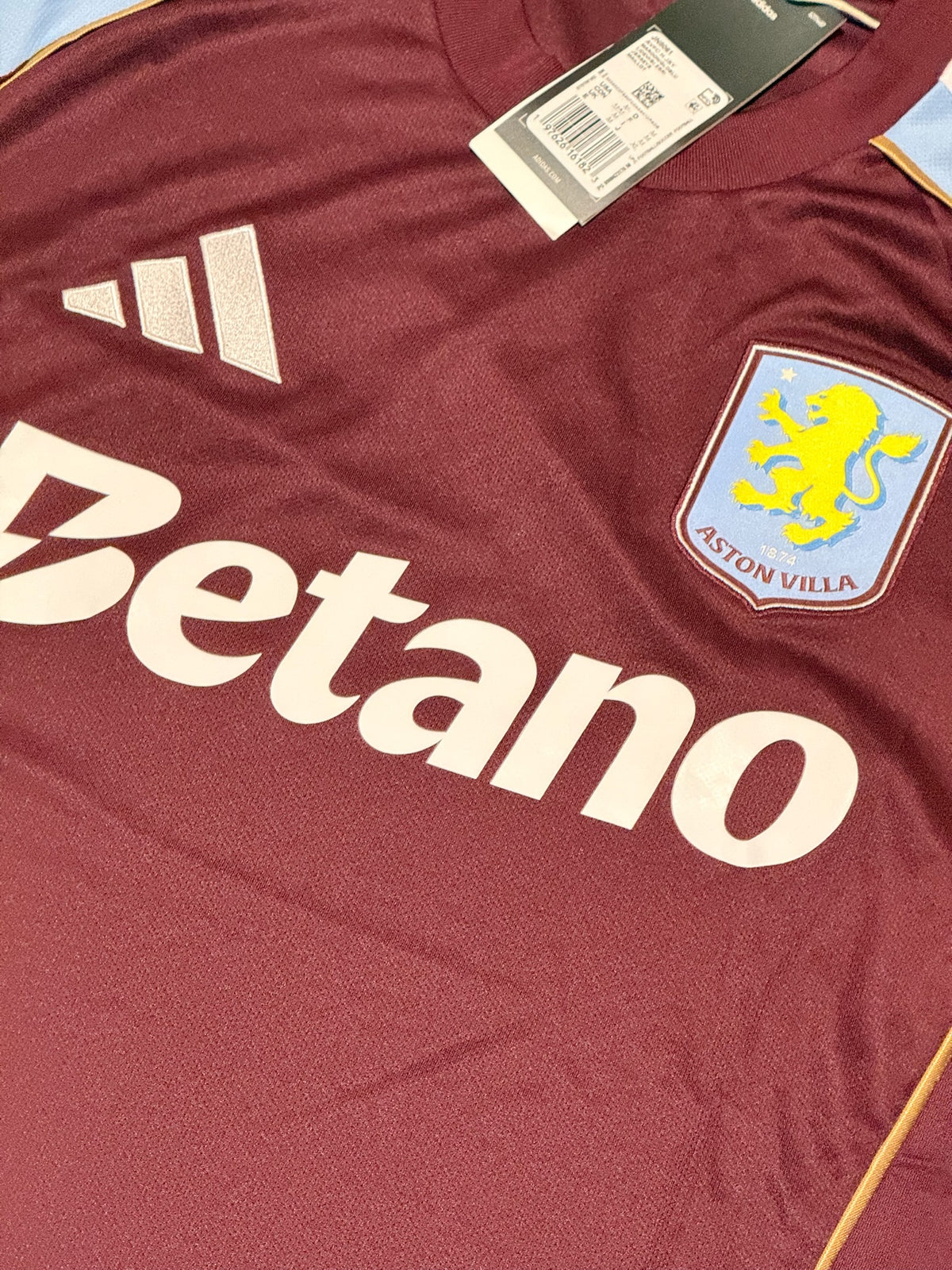 2025/26 Aston Villa Home Size M BNWT