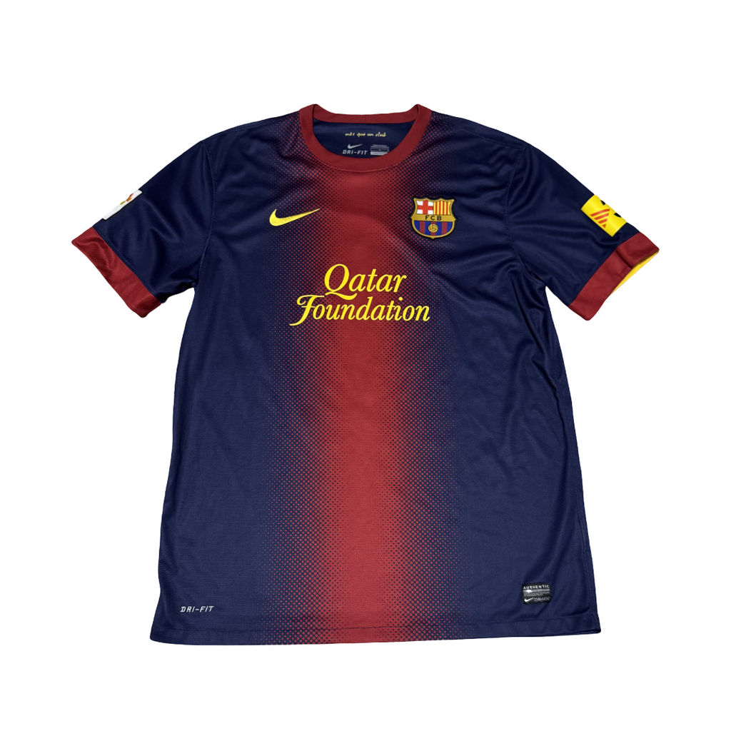 2012/13 FC Barcelona Home Size L Xavi