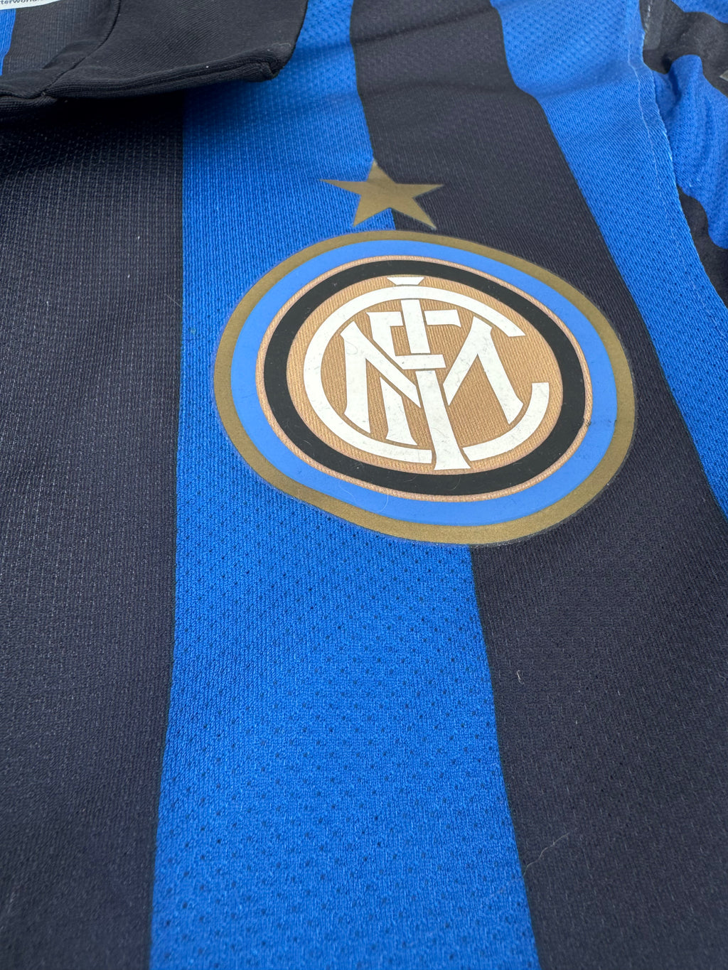 2011/12 Inter Milan Home Size S Sneijder - label detail