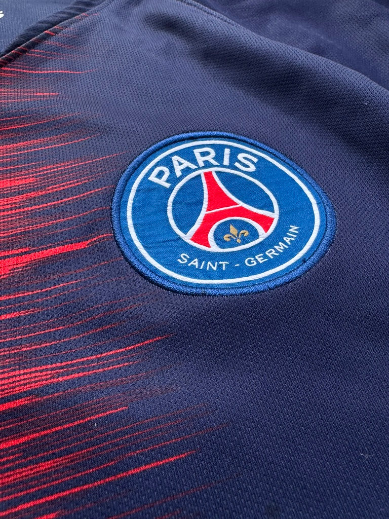 2018/19 PSG Home Size L Di Maria - label detail