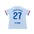 2023/24 FC Barcelona Away Size L Lamine Yamal (Vaporknit) - front view