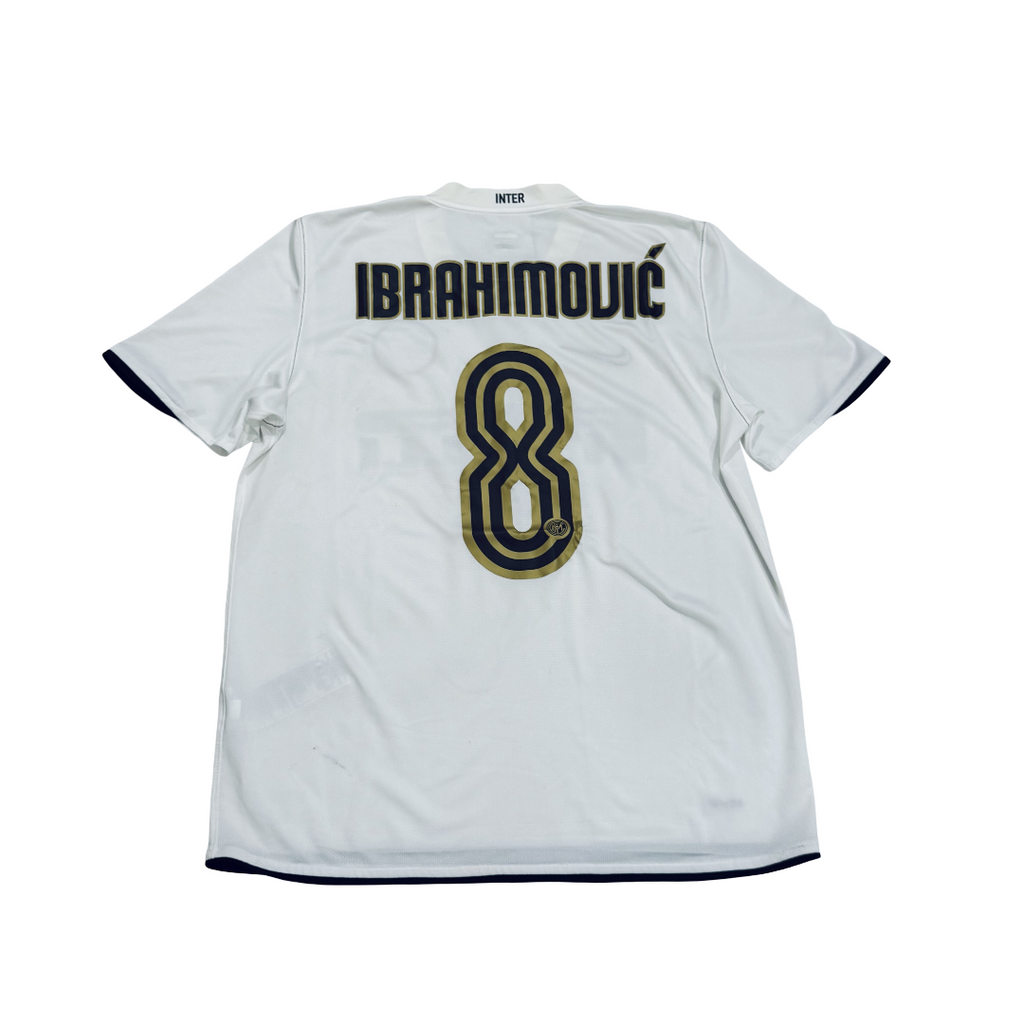 2008/09 Inter Milan Away Size L Ibrahimovic - front view