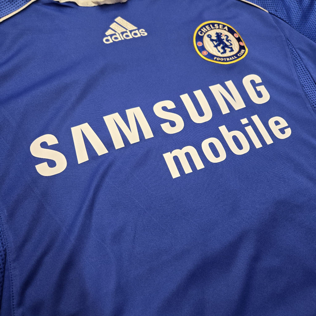 2006/08 Chelsea FC Home Size M Terry - close-up detail