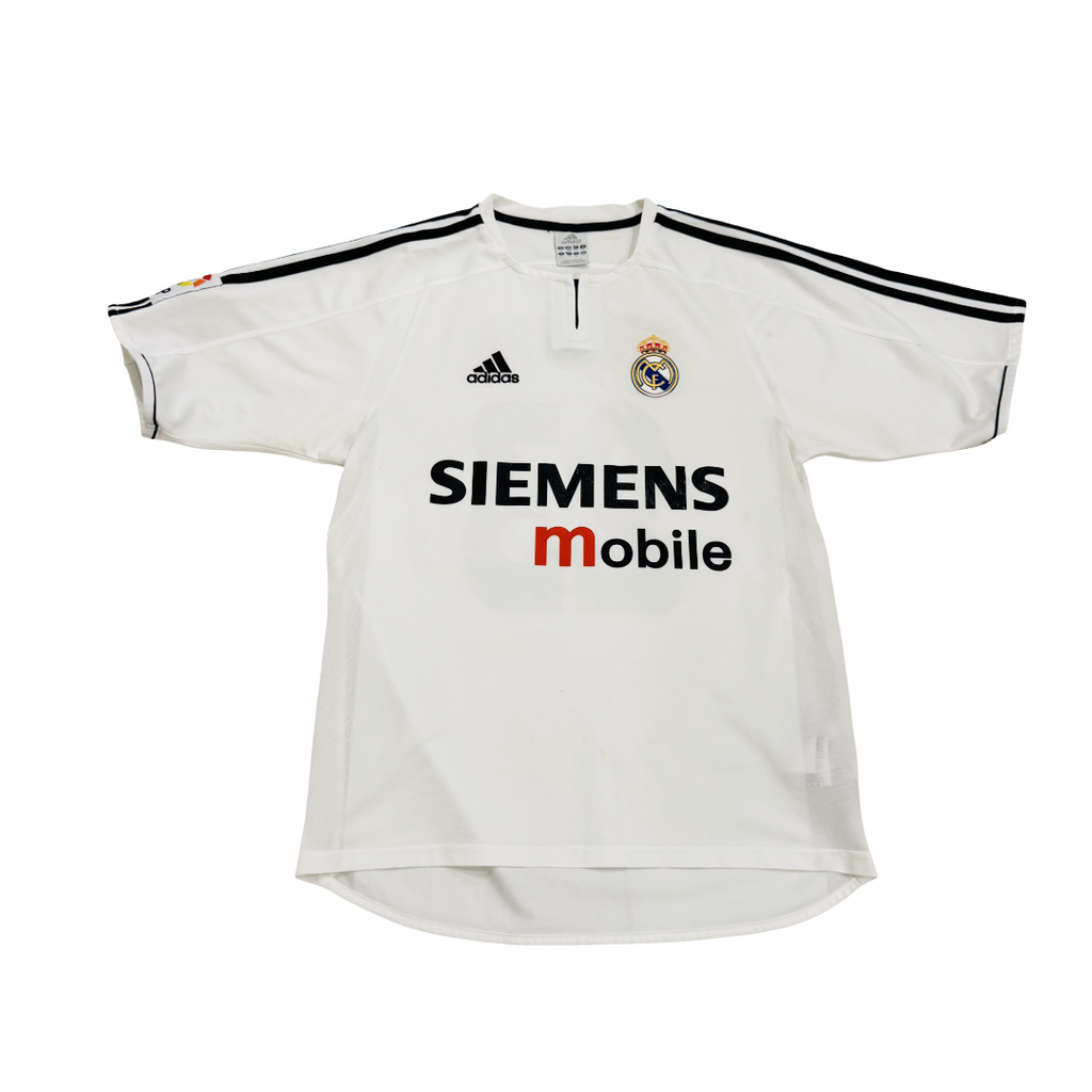 2003/04 Real Madrid Home Size S Beckham - back view