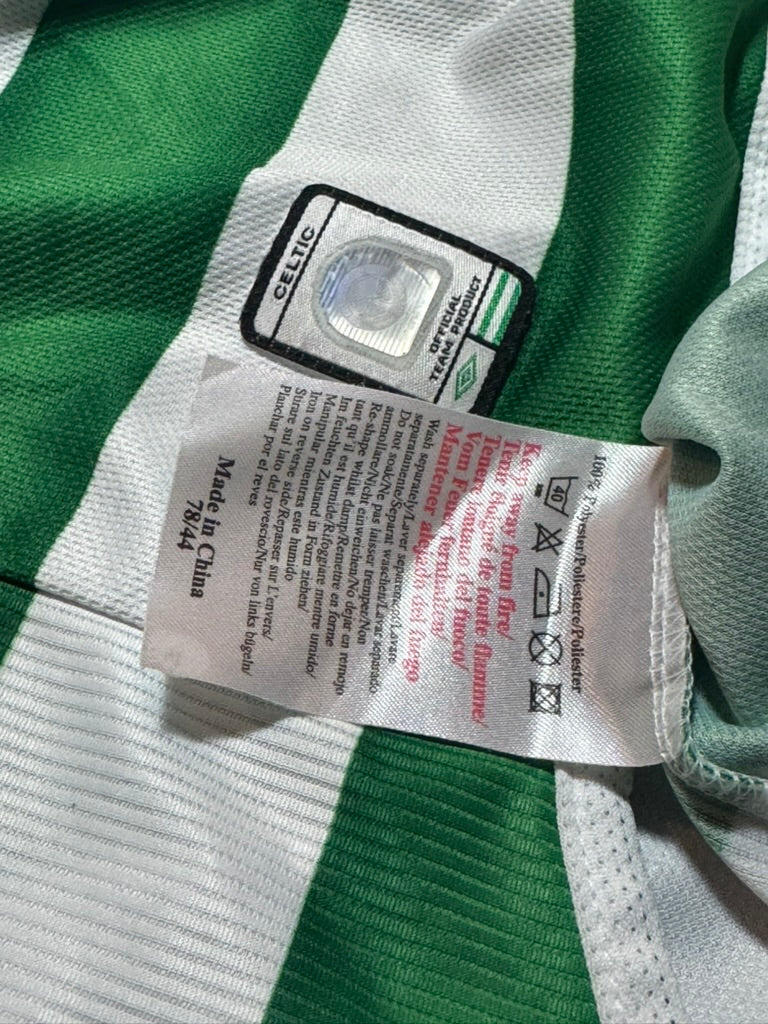 2003/04 Celtic FC Home Size XL Larsson - additional view 6