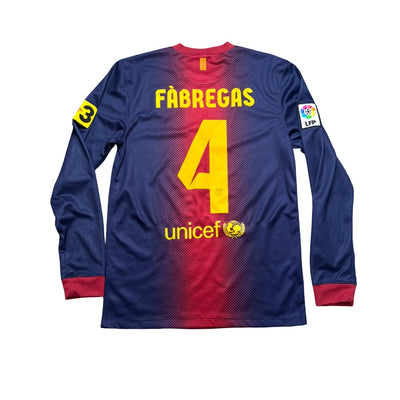 2012/13 FC Barcelona Home Size S Fabregas