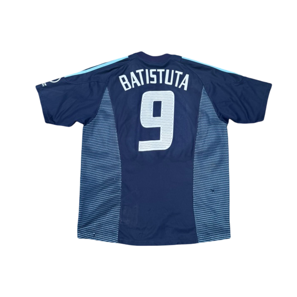 2002/04 Argentina Away Size L Batistuta - front view