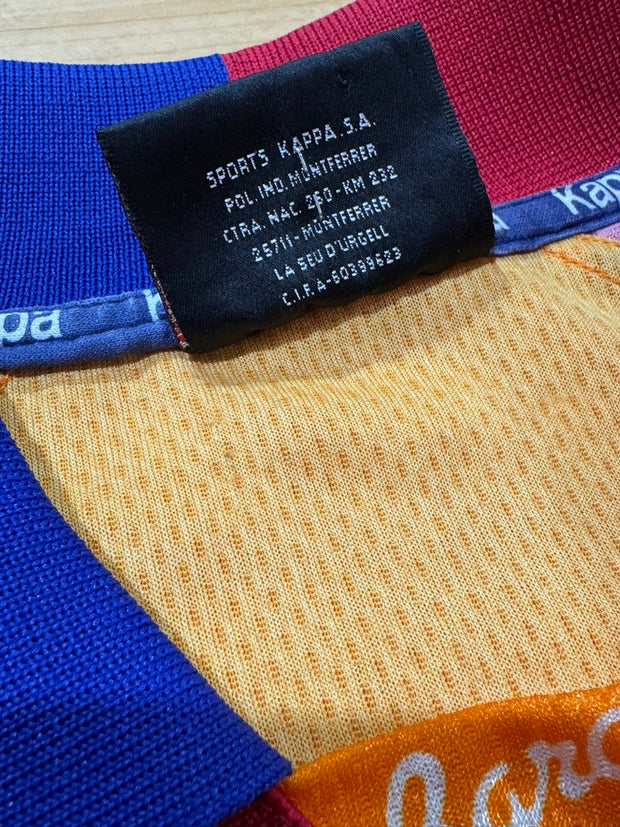 1997/98 FC Barcelona UCL Away Jersey Size M