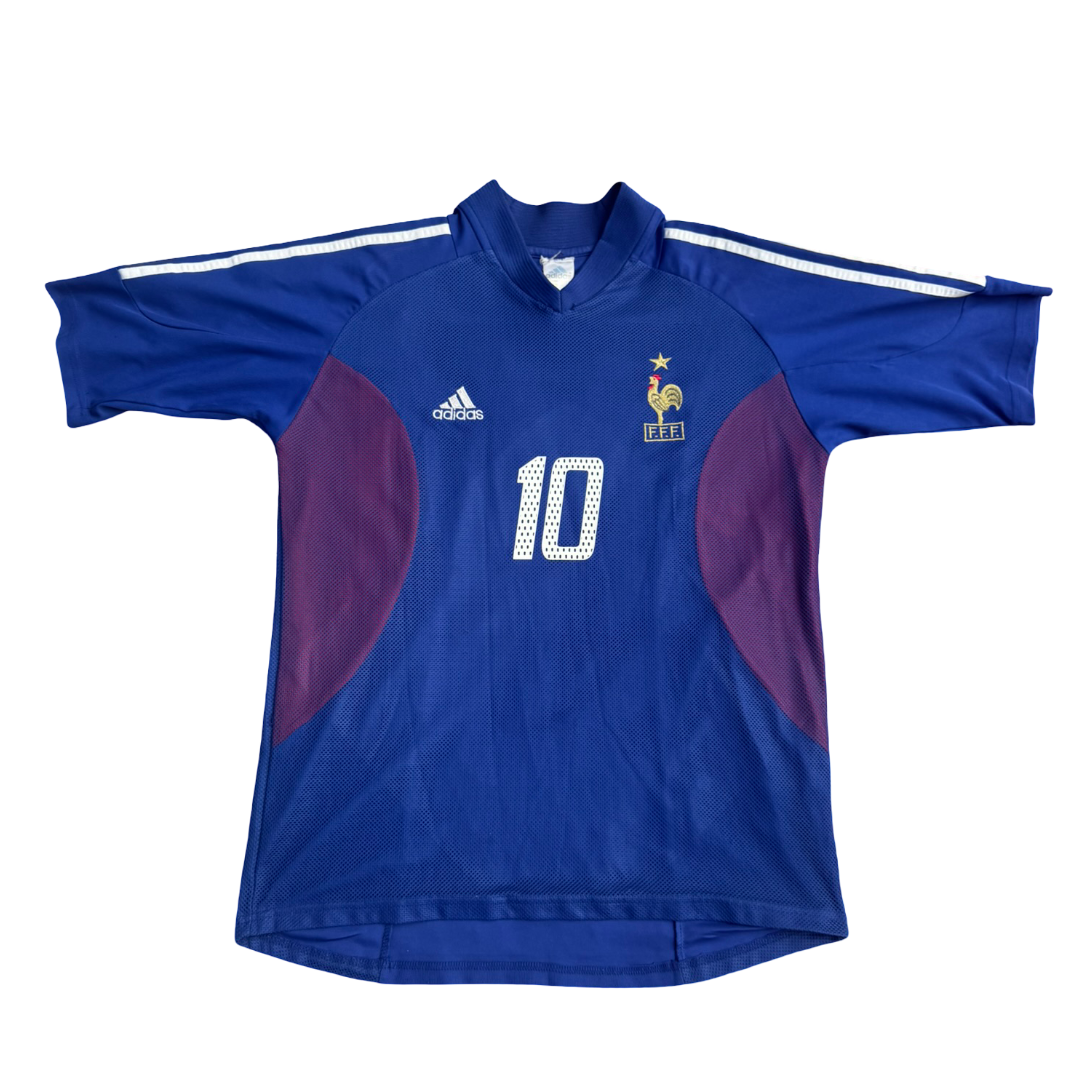 2002/04 France Home Size M Zidane