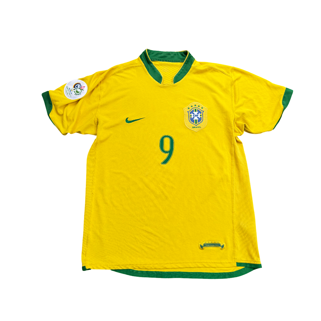 2006/07 Brazil Home Size L Ronaldo - back view
