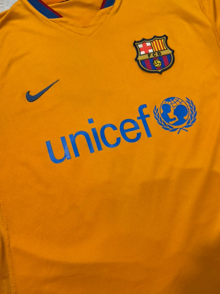 2006/08 FC Barcelona Away Size L Ronaldinho