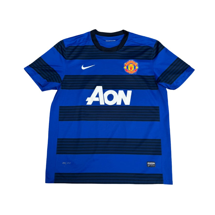 2011/13 Manchester United Away Size XL Vidic - back view