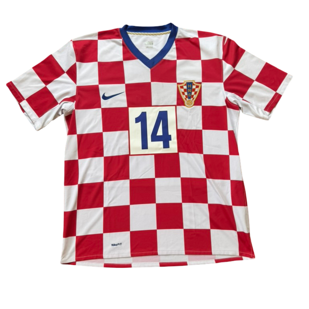 2008/10 Croatia Home Size L Modric - back view