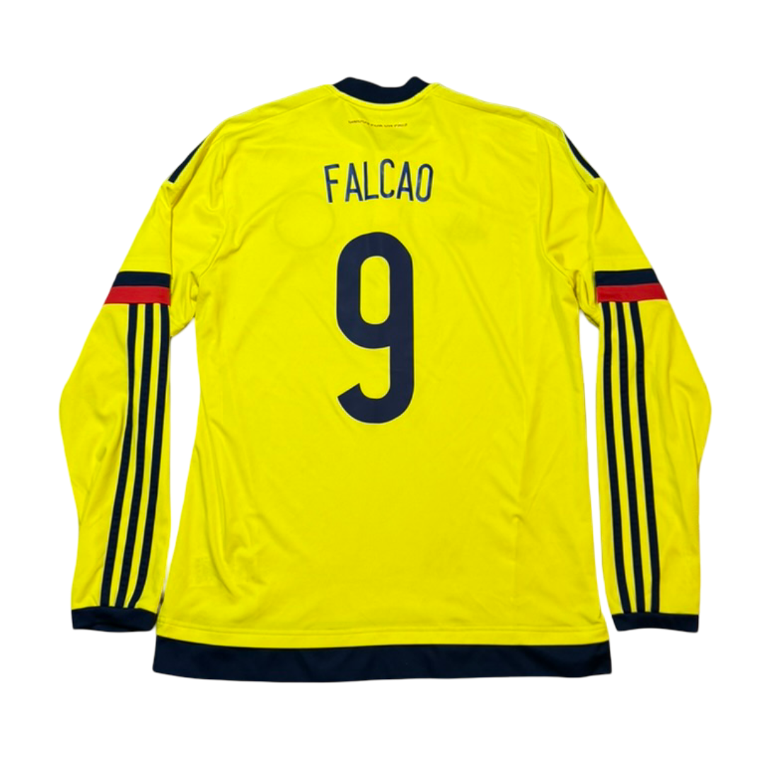 2015/16 Colombia Home Size M Falcao L/S - front view