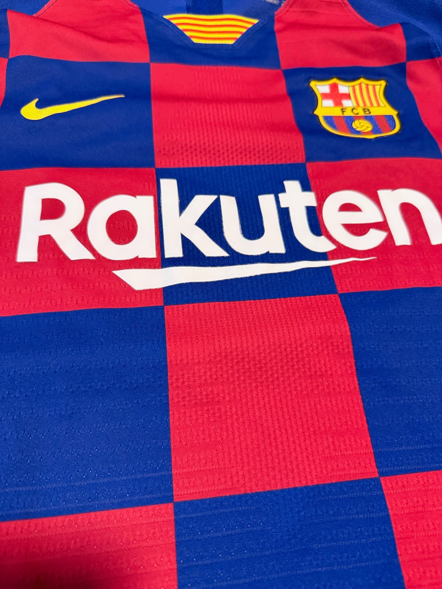 2019/20 FC Barcelona Home Size M - close-up detail
