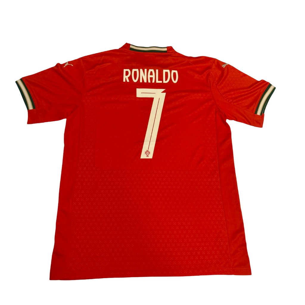 2025/26 Portugal Home Size XL Ronaldo BNWT - front view
