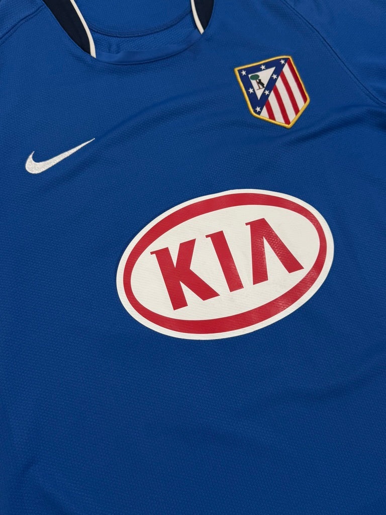 2007/08 Atletico Madrid Away Size M Aguero