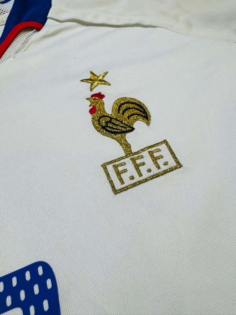2004/06 France Away Size L Zidane - label detail