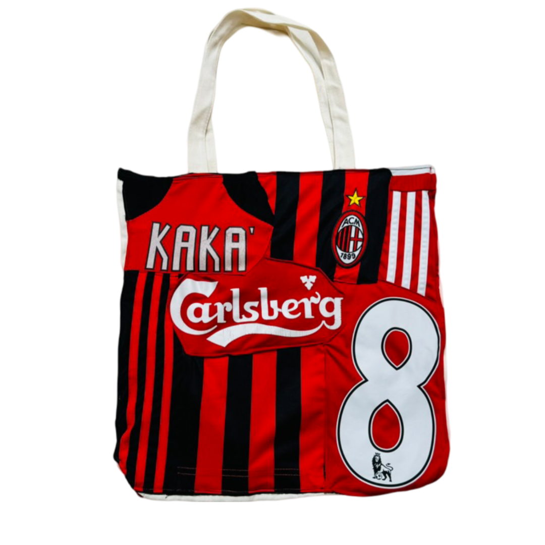 Upcycled Tote: Miracle of Istanbul - front view