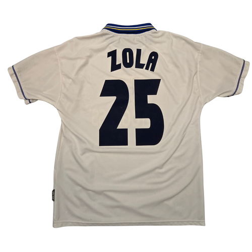 1998/00 Chelsea FC Away Size L Zola - front view