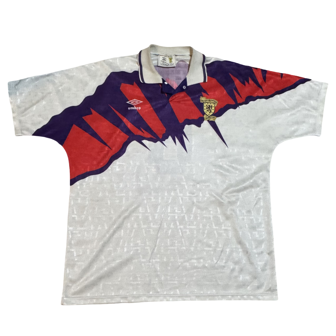 1991/93 Scotland Away Size L McClair