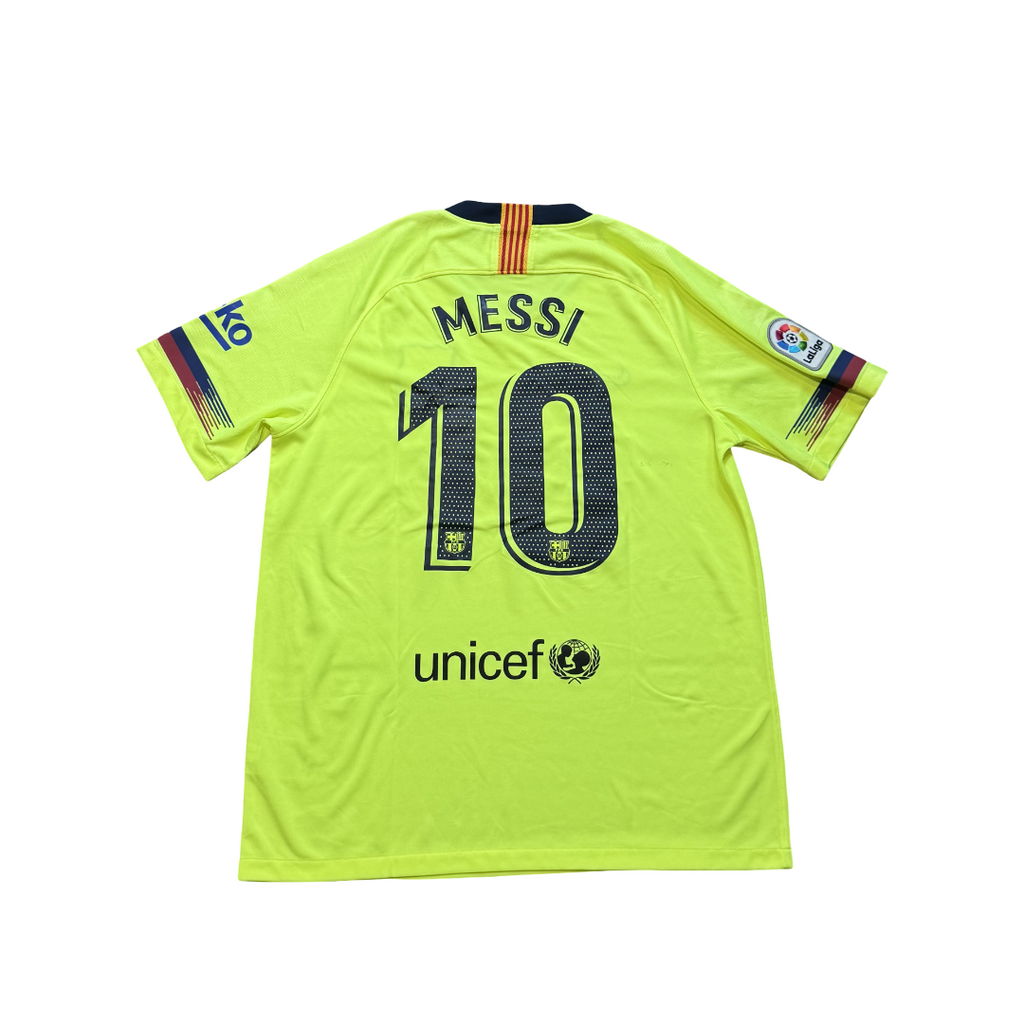 2018/19 FC Barcelona Away Size L Messi