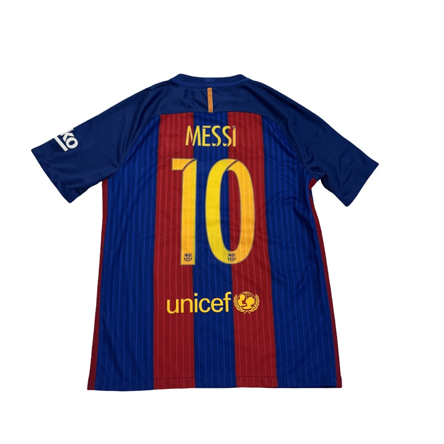 2016/17 FC Barcelona Home Size M Messi