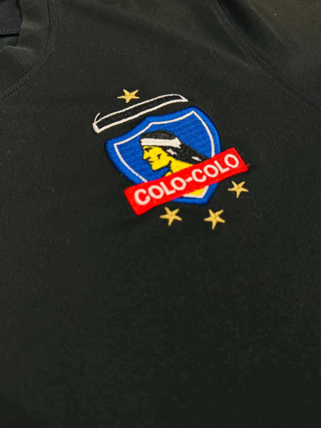 2015/16 Colo Colo Away Size Youth L - label detail
