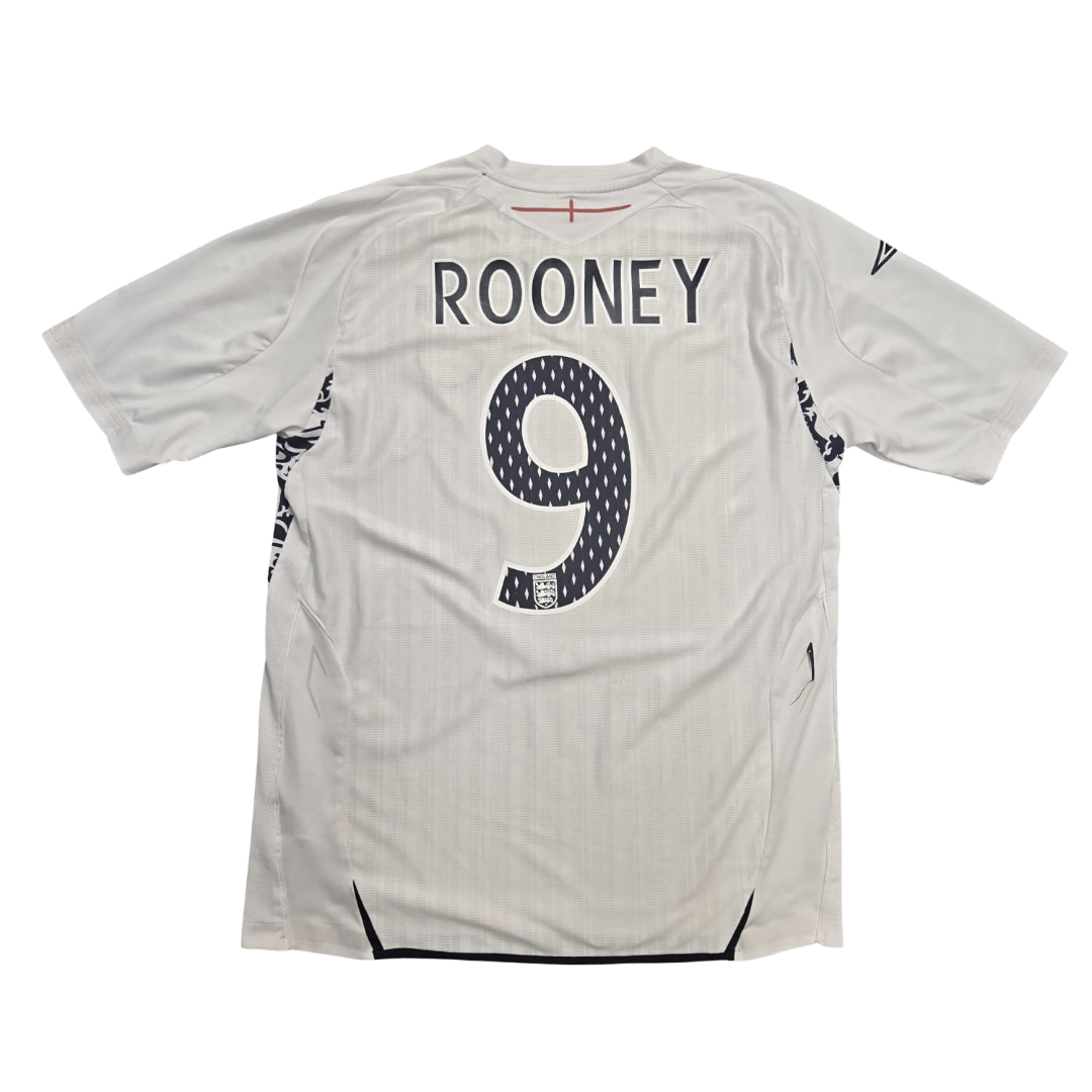2008/10 England Home Size L Rooney - front view