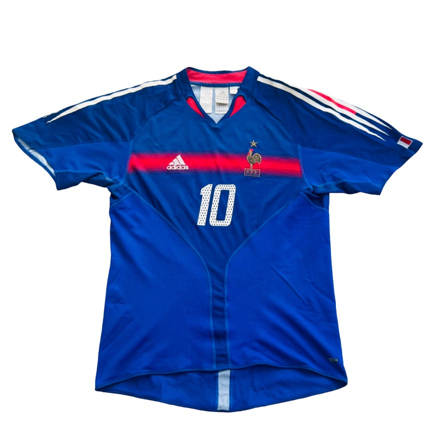 2004/06 France Home Size M Zidane - back view