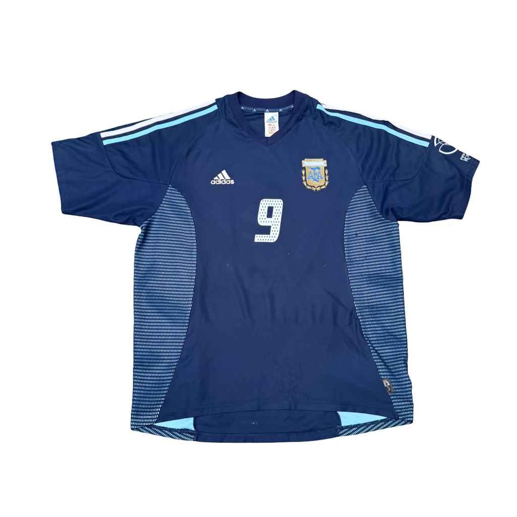 2002/04 Argentina Away Size L Batistuta - back view