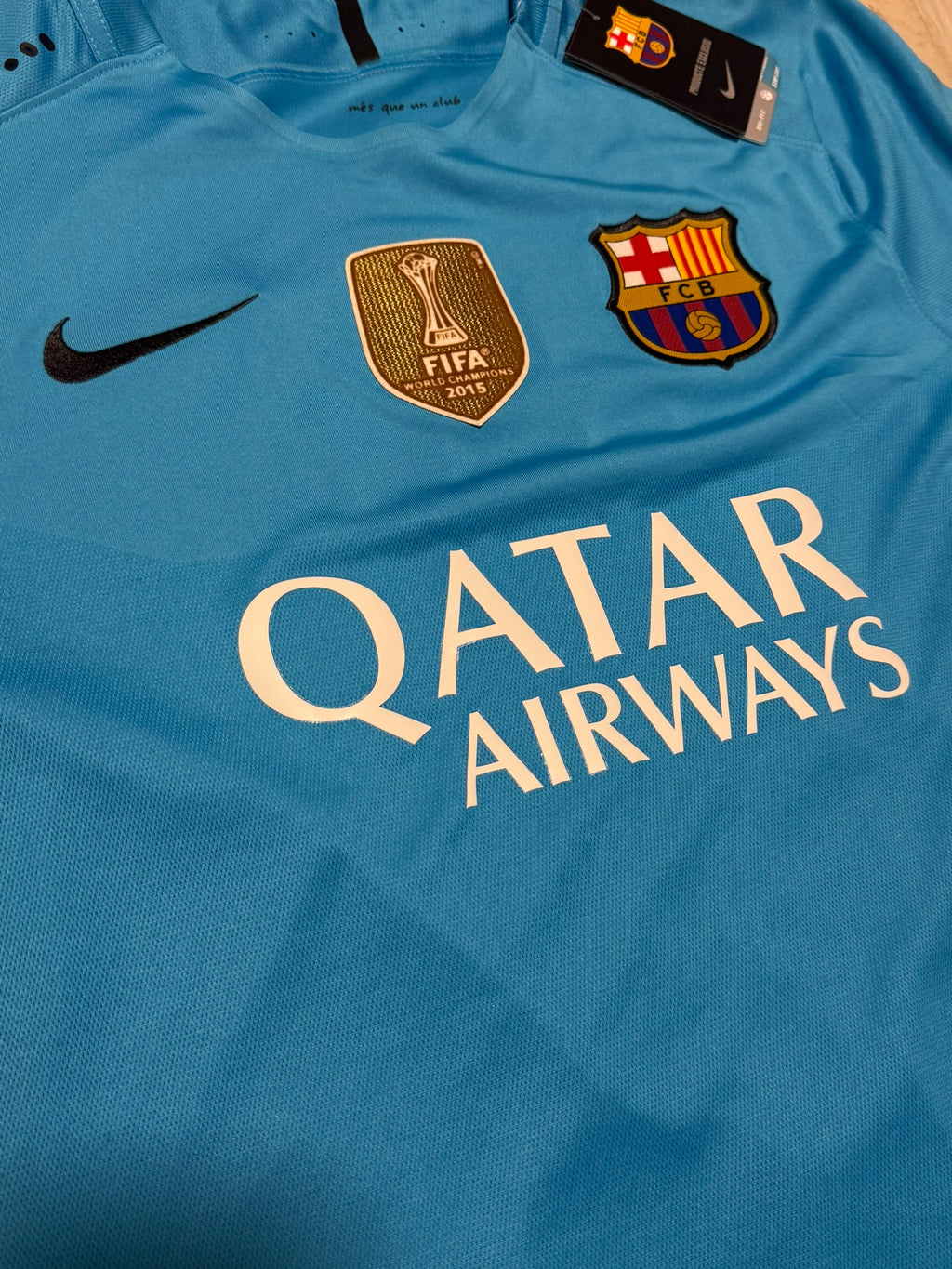 2015/16 FC Barcelona Third Size L Neymar BNWT