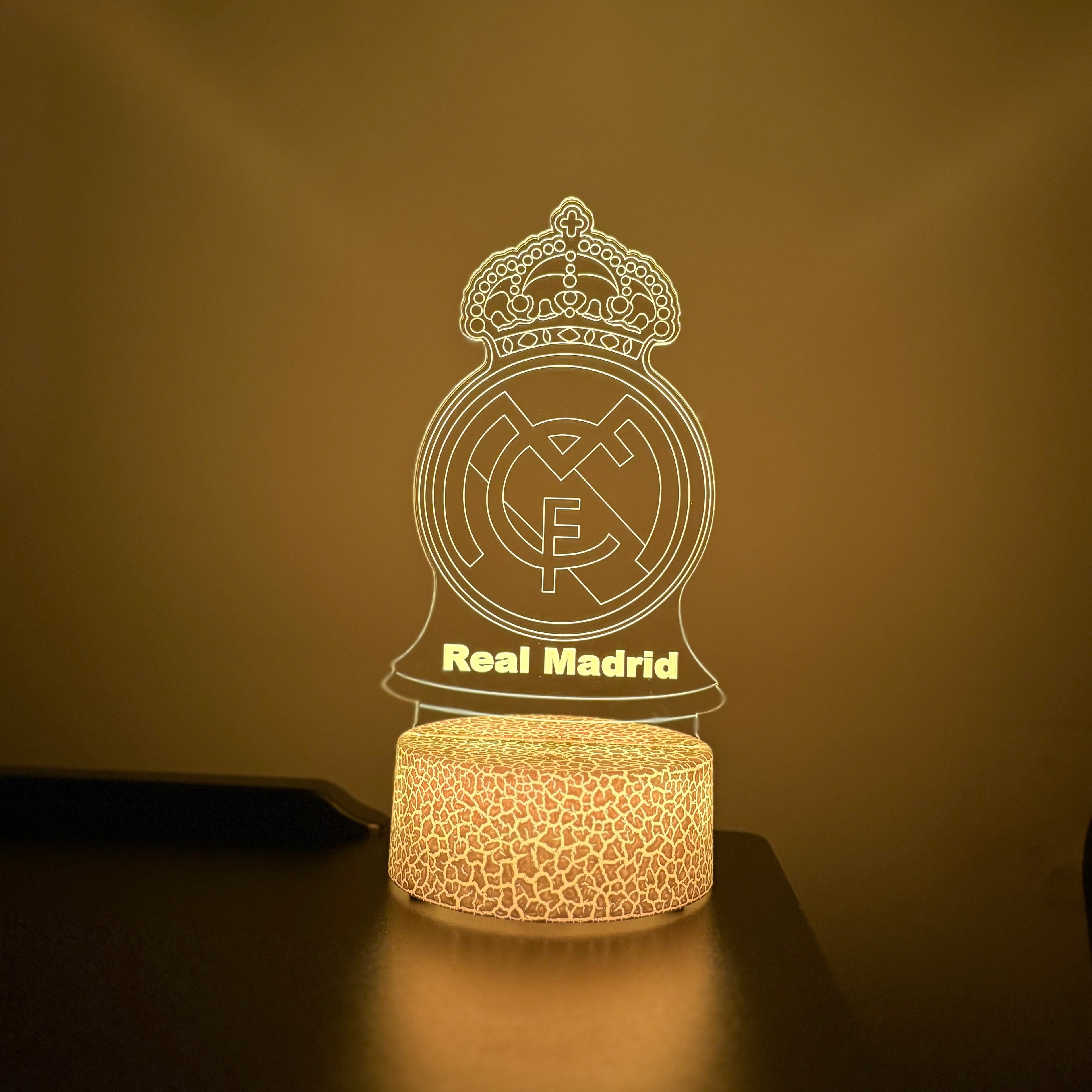 Real Madrid LED Lamp