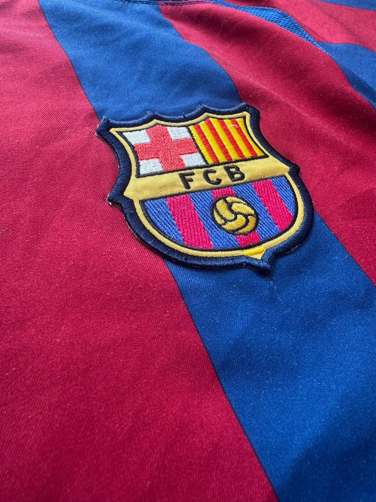 2005/06 FC Barcelona Home Size XL Ronaldinho