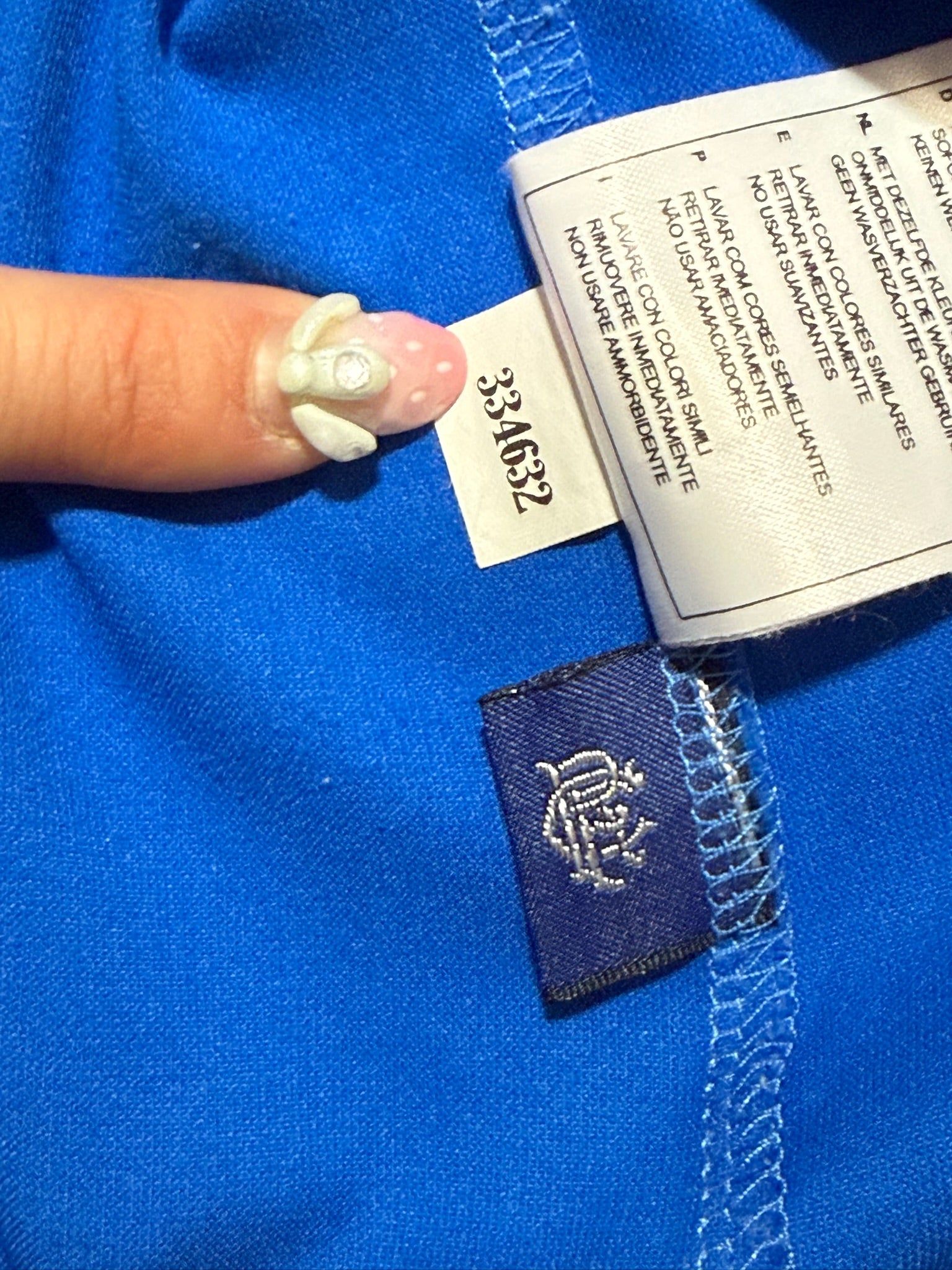 2003/04 Rangers Home Size S