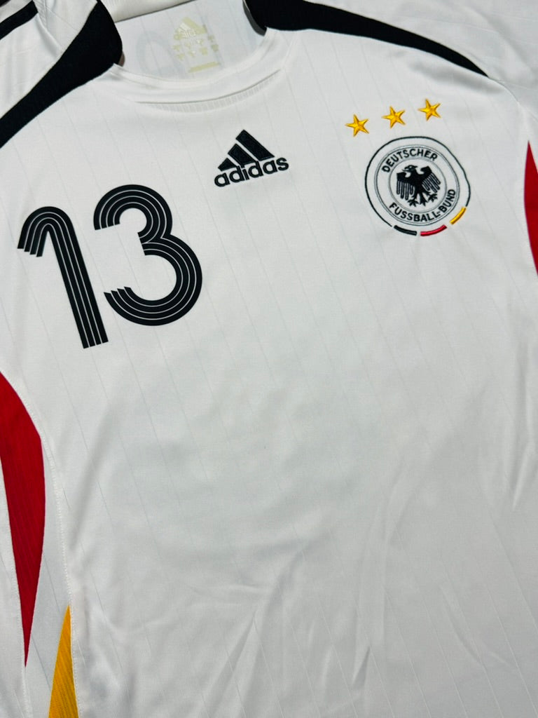 2006/08 Germany Home Size L Ballack - close-up detail