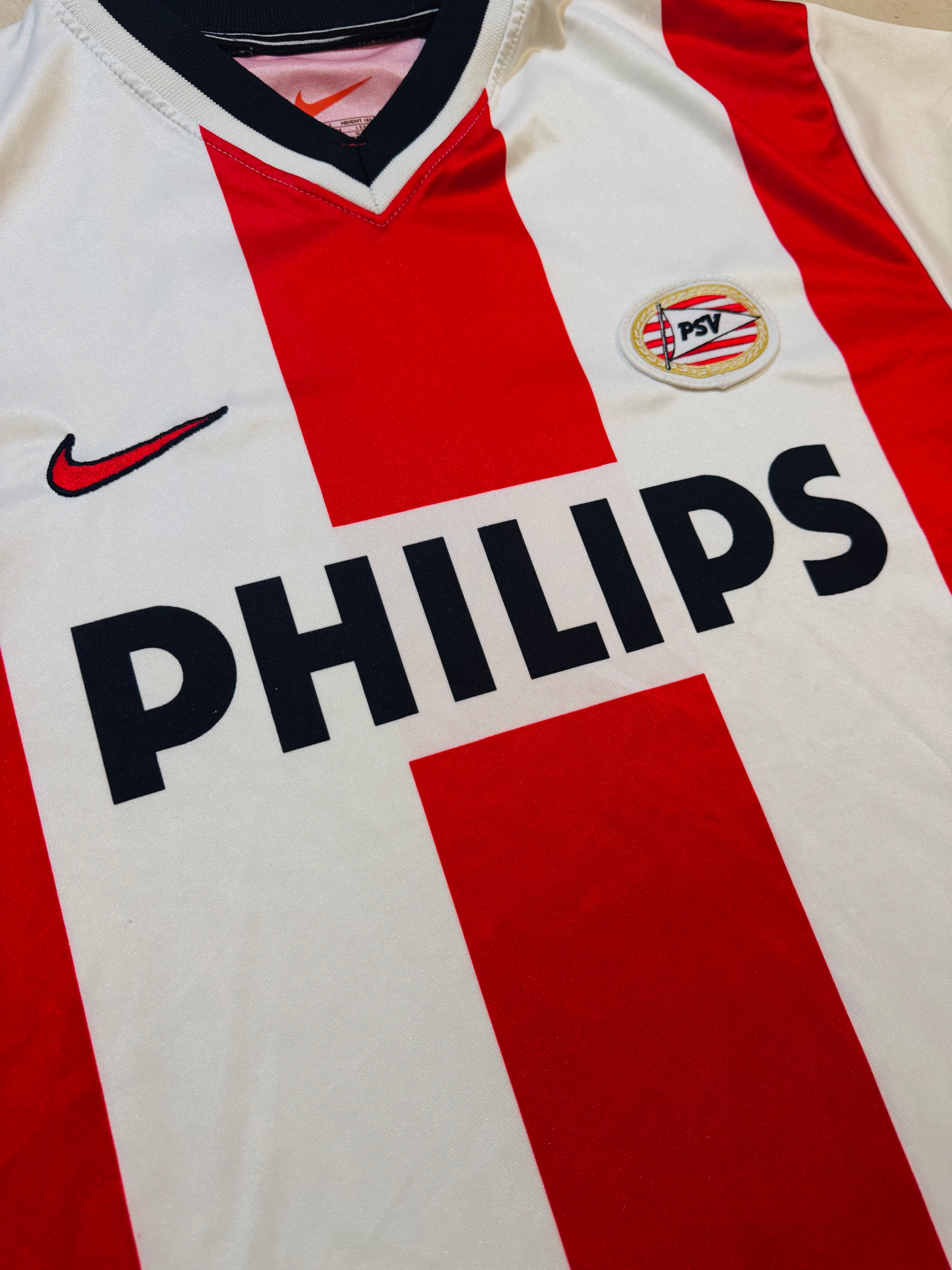 1998/99 PSV Home Size L - close-up detail