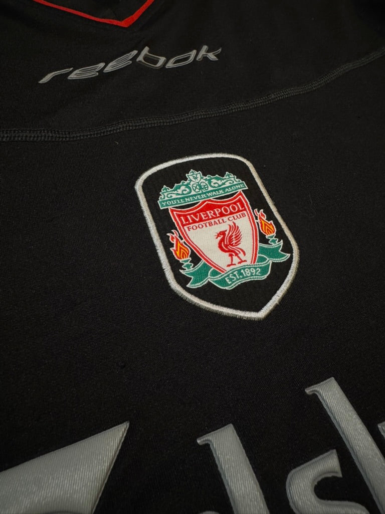 2002/03 Liverpool FC Away Size XL Gerrard - label detail