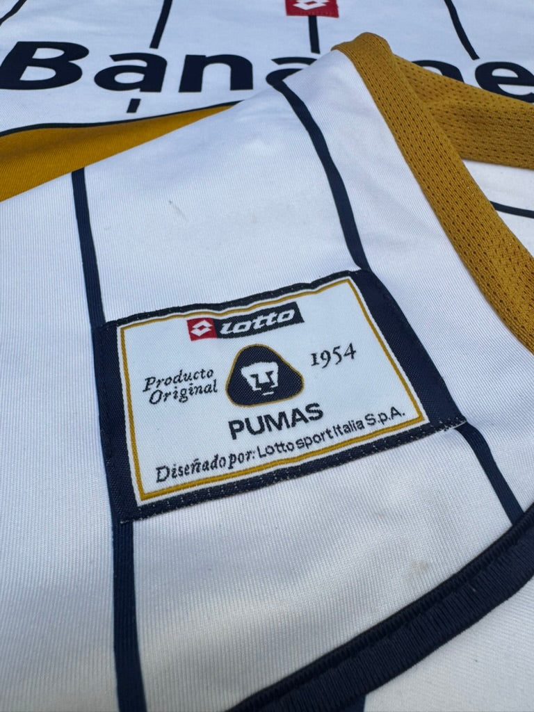 2003/04 Pumas UNAM Home Size L - label detail
