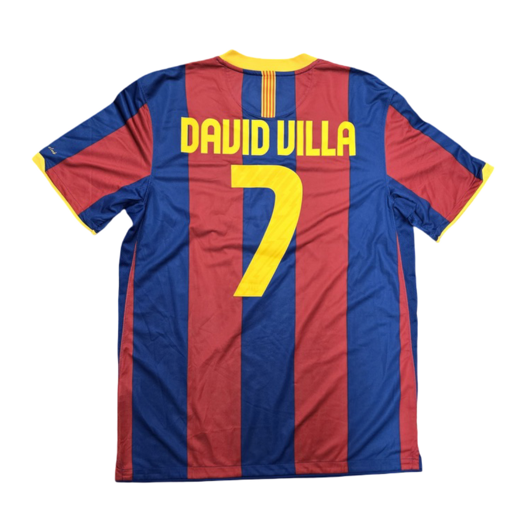 2010/11 FC Barcelona Home Size L Villa - front view
