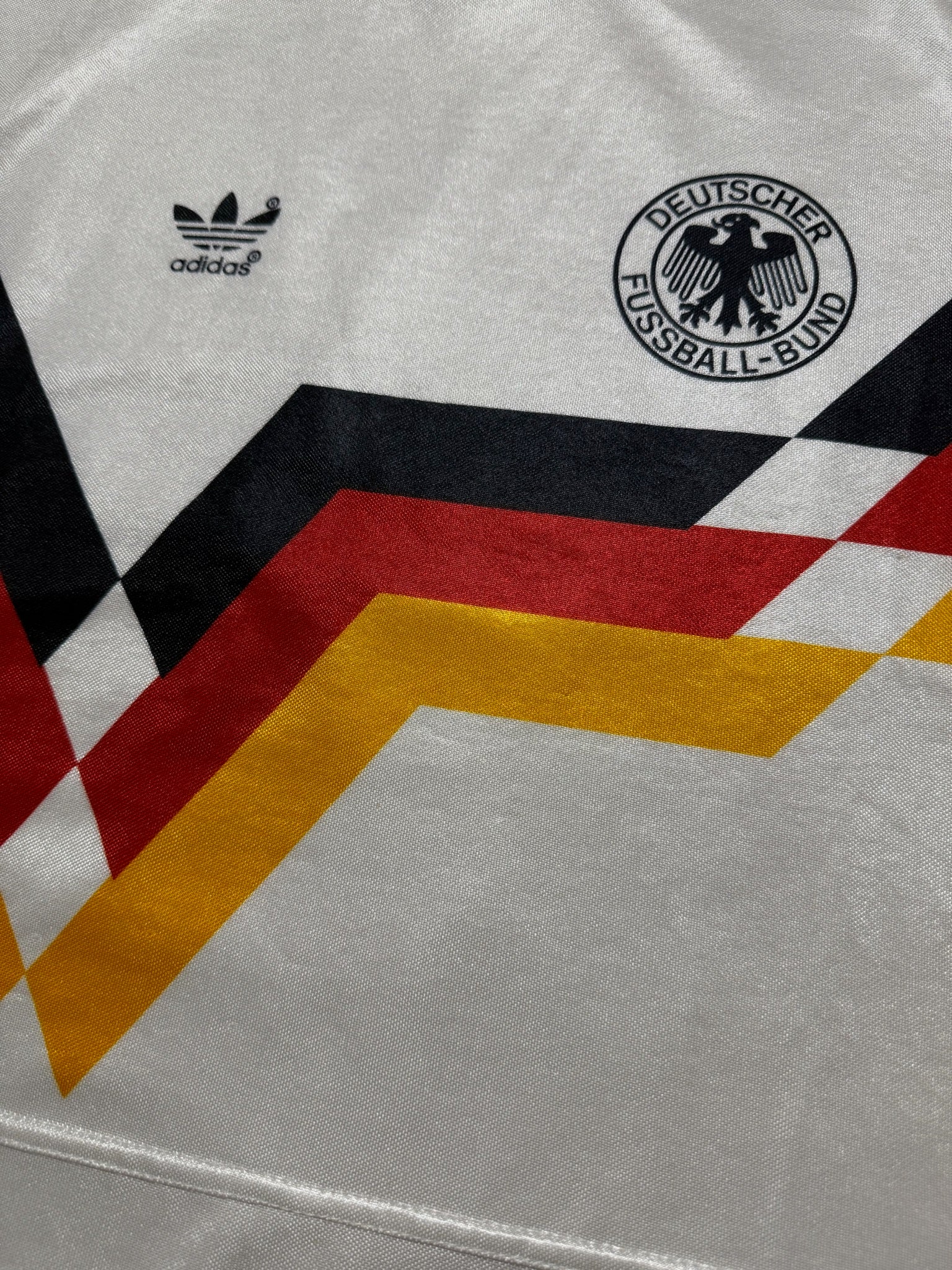 1988/90 Germany Home Size M - label detail