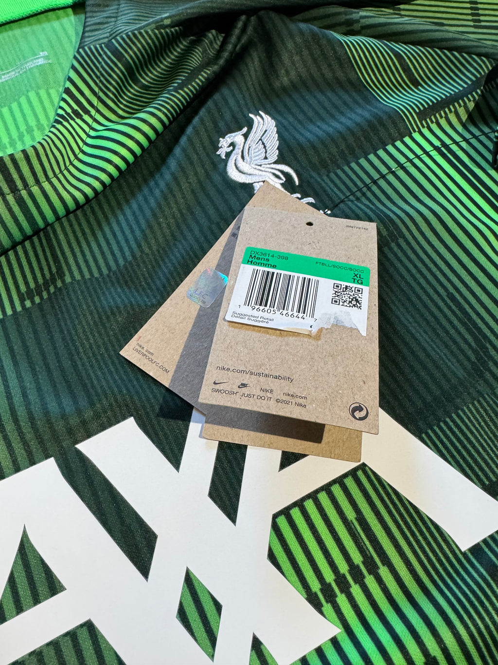 2023/24 Liverpool Pre-Match BNWT Size XL