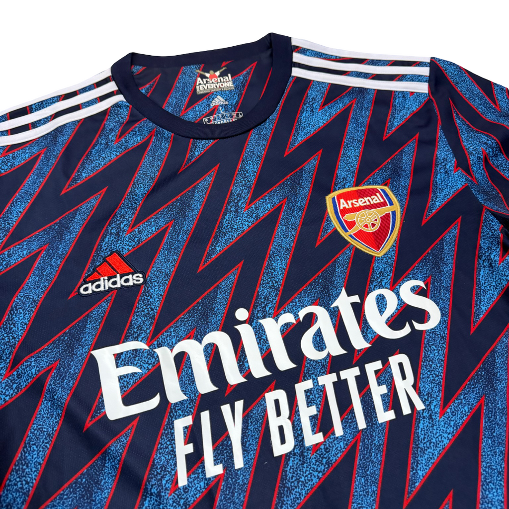 2021/22 Arsenal Third Size L - label detail