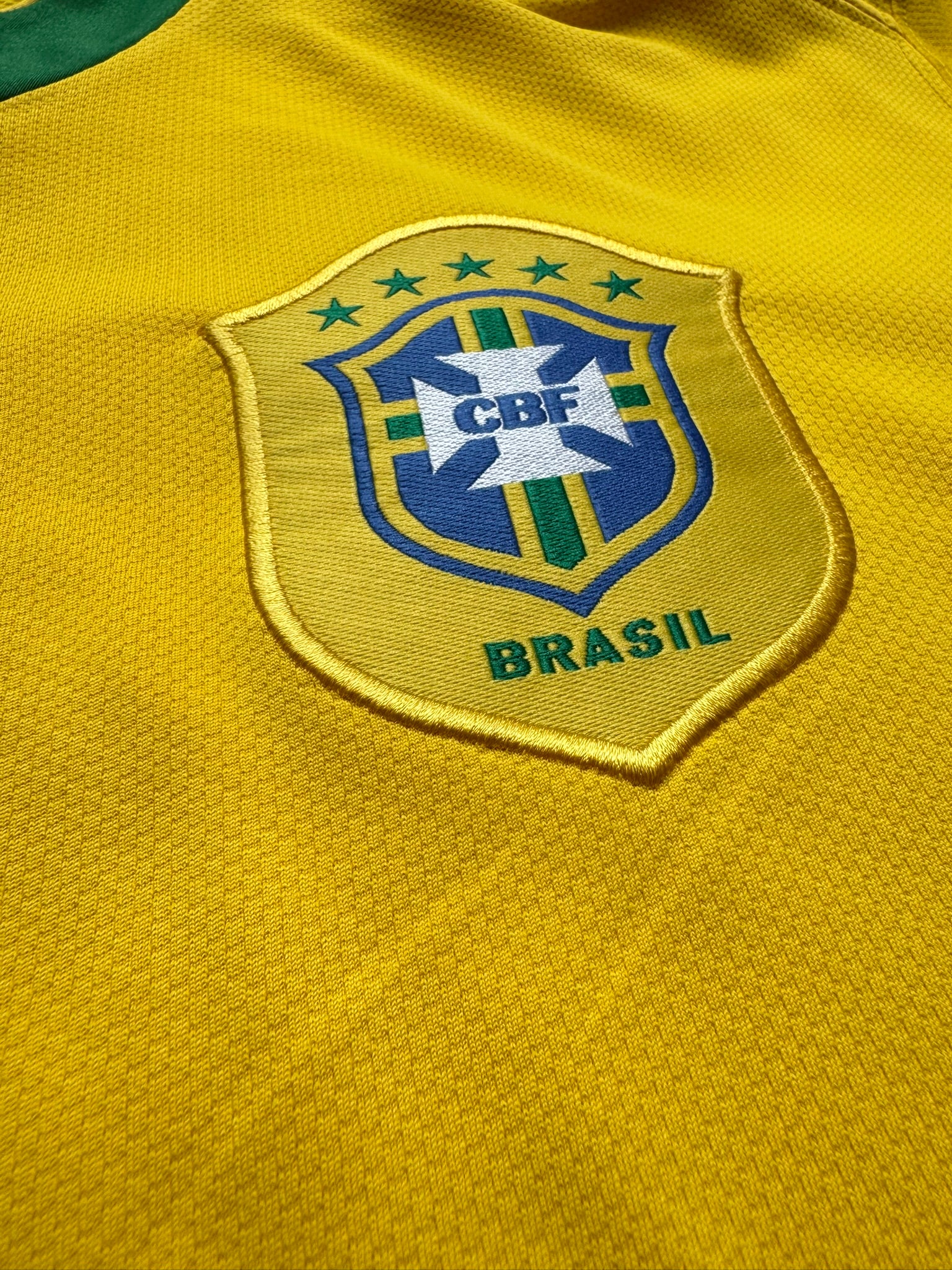 2006/07 Brazil Home Size L Ronaldinho - label detail