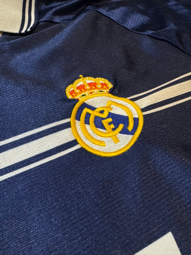 1998/99 Real Madrid Away Size L Karembeu - label detail